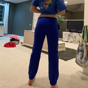 Brandy Melville royal blue sweatpants